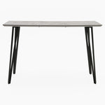 Akida Bar Table - Bar Table Faux Concrete / Black Powder Tables Sterling Home 1