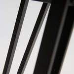 Akida Bar Table - Bar Table Faux Concrete / Black Powder Tables Sterling Home 4