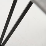 Akida Coffee Table - Coffee Table Faux Concrete / Black Powder Tables Sterling Home 5