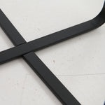 Akida Round Side Table - Round Wine Table Faux Concrete / Black Powder Tables Sterling Home 6