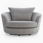 Alessia Cuddler Swivel Armchair - Cuddler Swivel Chair Grade A Sterling Home 1