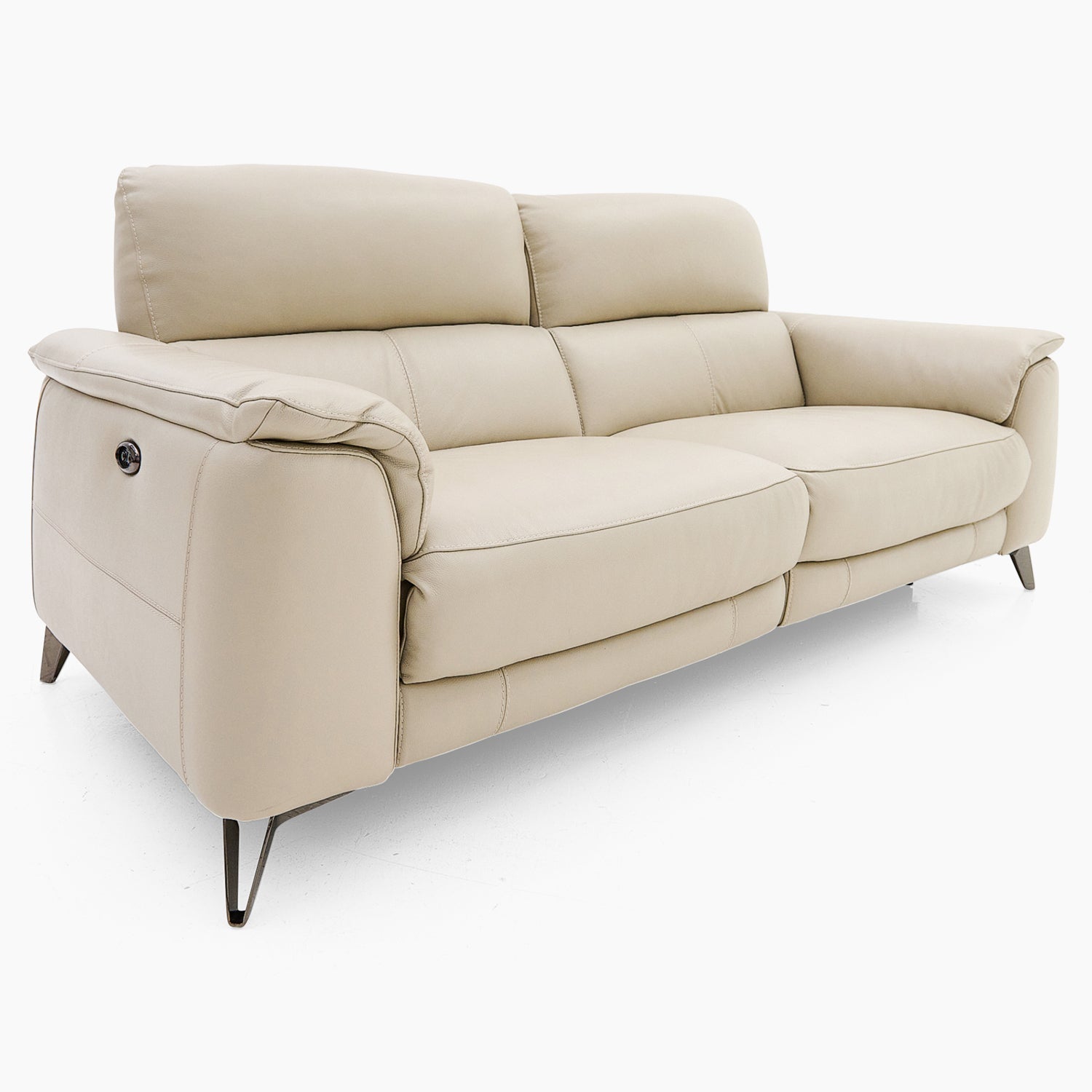 Allegra 3 Seater Recliner Sofa - 2.5 Seater Power Recliner with Power Headrest Cat 20S - Power with Power Headrest & USB 3 Seater Sofas Sterling Home 8