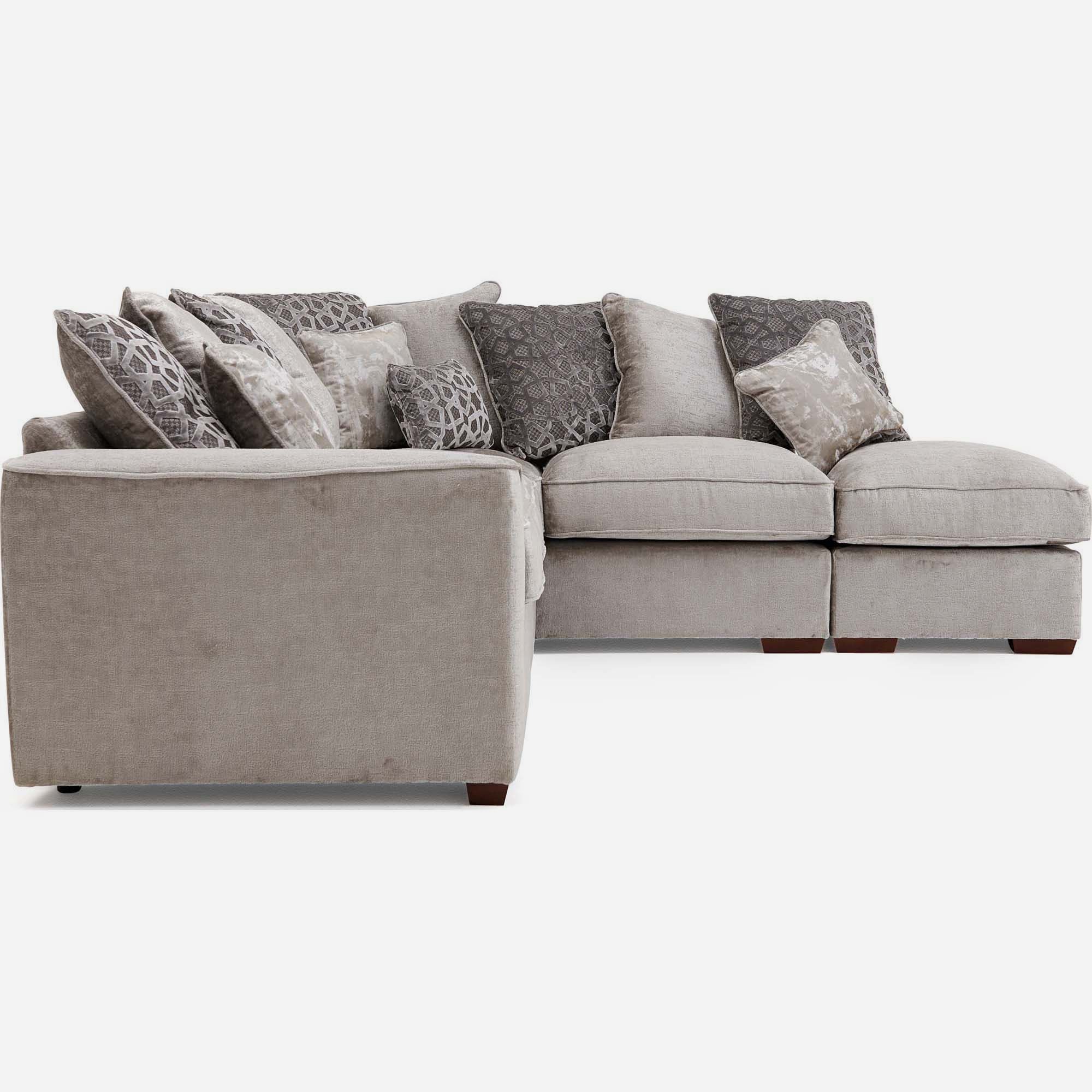 Allure Corner Sofa with Footstool - Corner Group with Stool Chaise Right Grade D - Right Hand Facing - Extraflex Corner Sofas Sterling Home 3