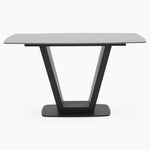 Alpha Compact Dining Table - 135cm Compact Dining Table Grey Tables Sterling Home 1