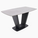 Alpha Compact Dining Table - 135cm Compact Dining Table Grey Tables Sterling Home 5