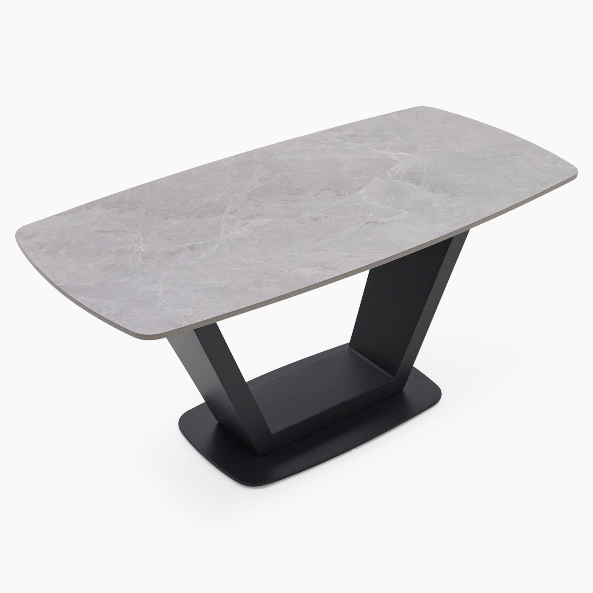 Alpha Extending Dining Table & 4 Contour Chairs Set Tables Sterling Home 2