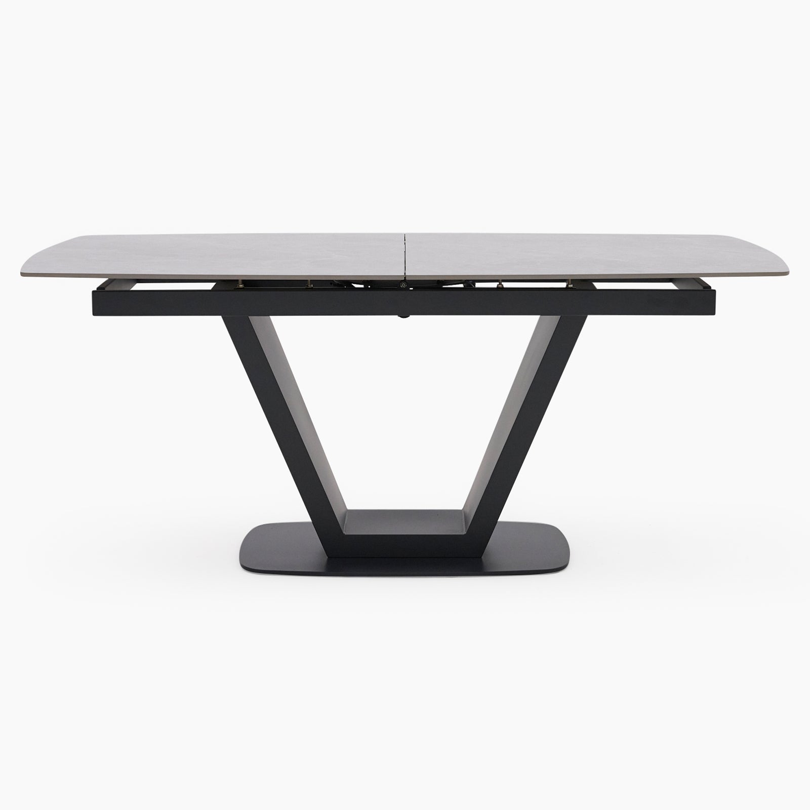 Alpha 180cm Extending Dining Table and 4 Contour Dining Chairs Set - 180cm Extending Dining Table + 4 Chairs Sterling Home 3