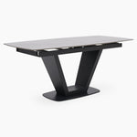 Alpha Extending Dining Table - 180cm Extending Dining Table Grey Tables Sterling Home 4