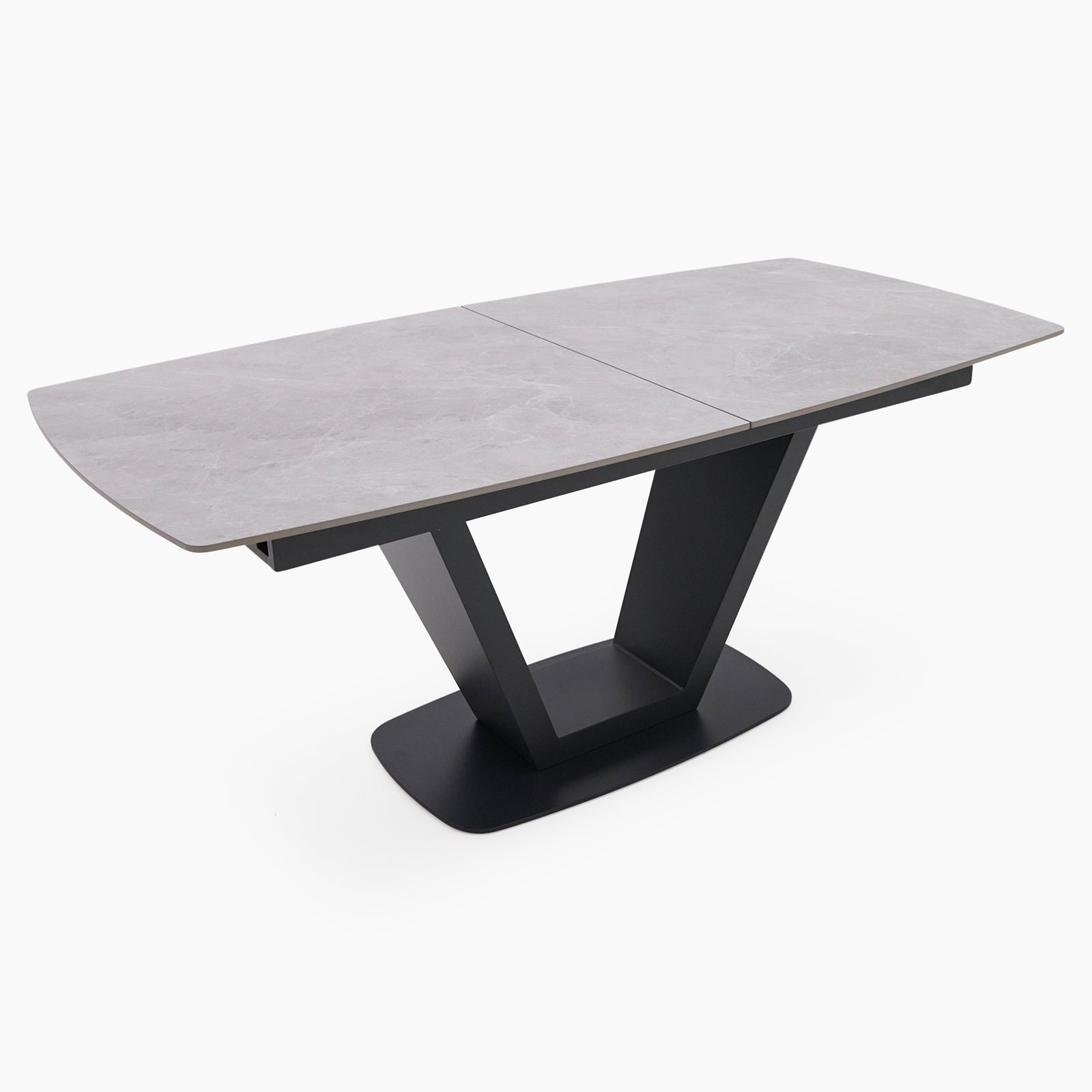 Alpha Extending Dining Table - 180cm Extending Dining Table Grey Tables Sterling Home 6