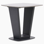 Alpha Side Table - Lamp Table Grey Tables Sterling Home 2