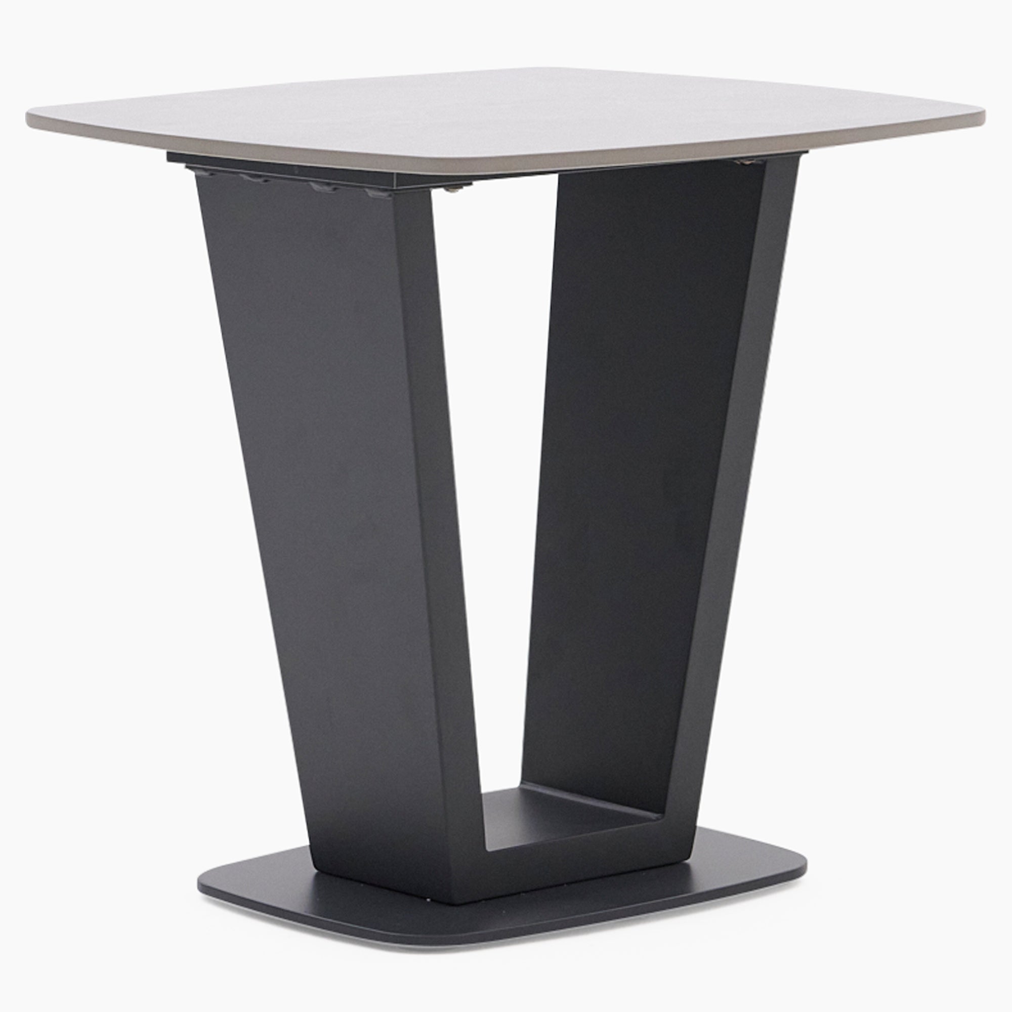 Alpha Side Table - Lamp Table Grey Tables Sterling Home 2