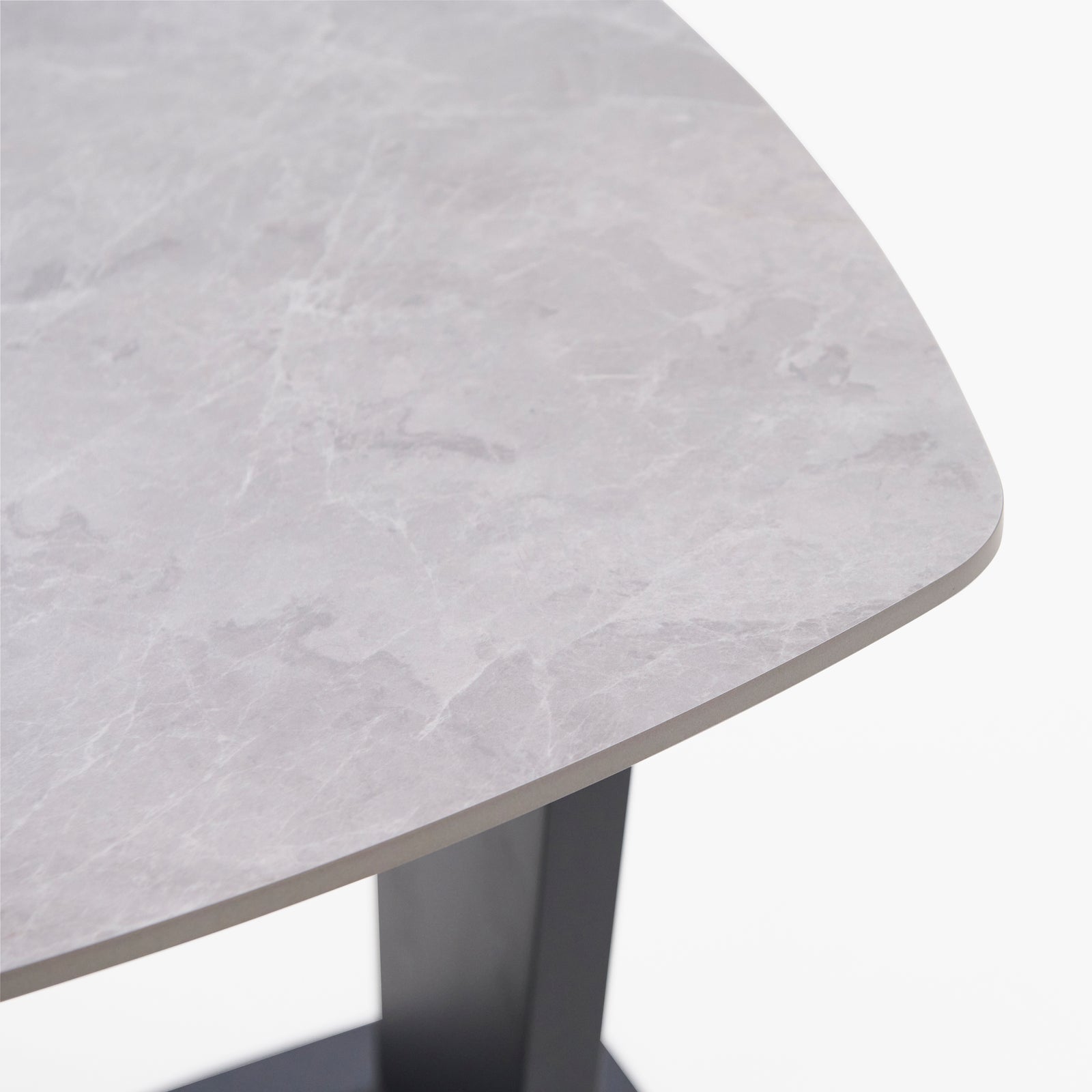 Alpha Side Table - Lamp Table Grey Side Tables Sterling Home 4