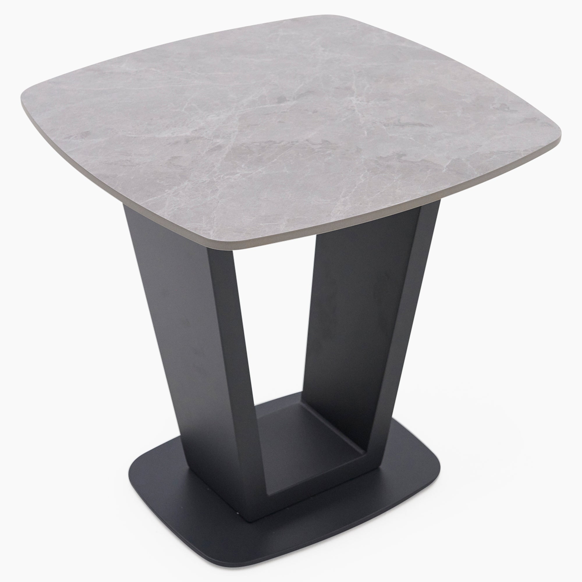 Alpha Side Table - Lamp Table Grey Tables Sterling Home 6