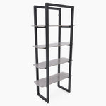 Alpha Shelving Unit - Shelf Unit Grey Storage Sterling Home 6