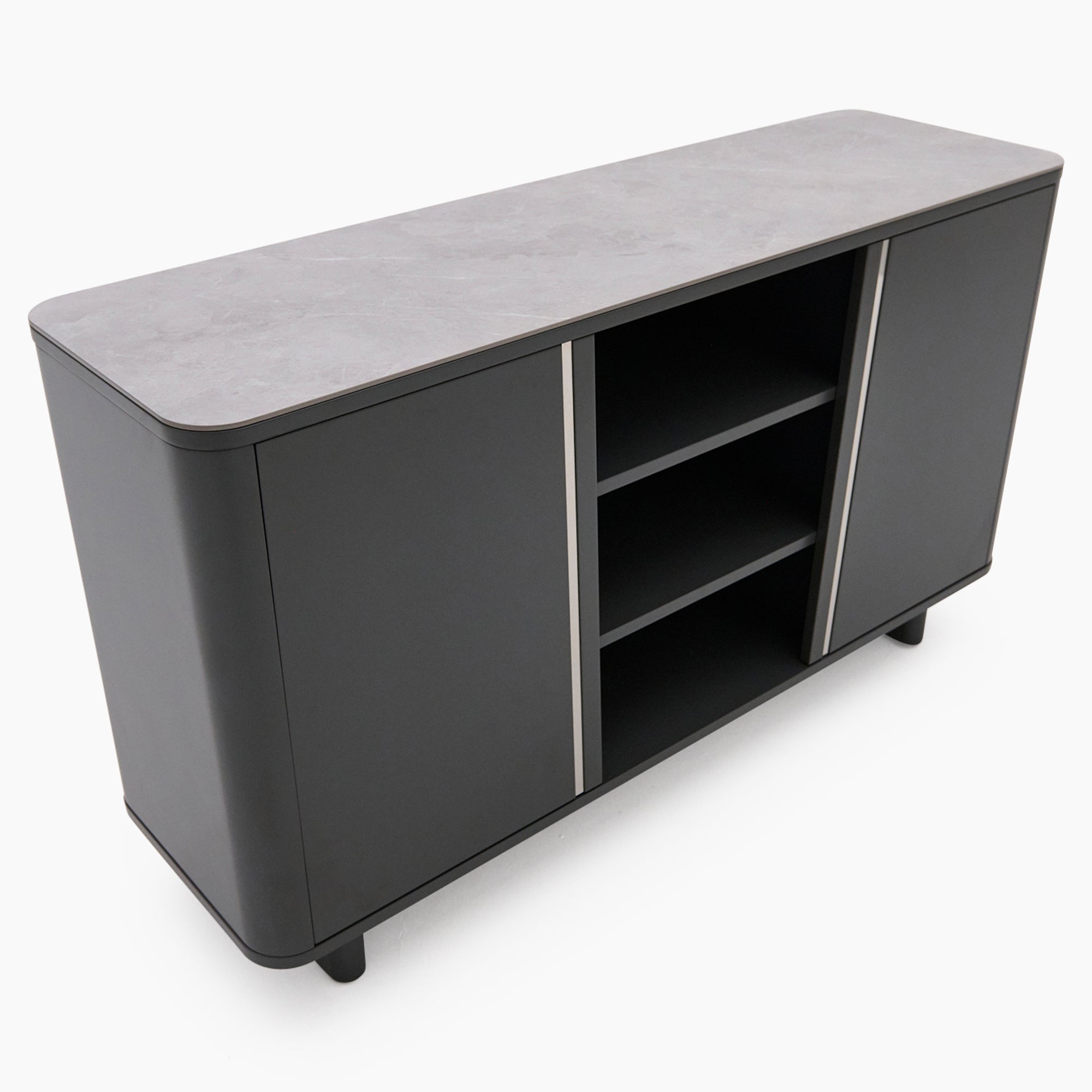Alpha Sideboard - Large Sideboard Grey Storage Sterling Home 4