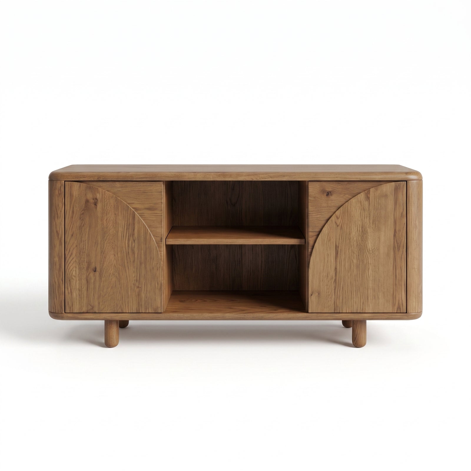 Alverra Solid Oak TV Unit - TV Unit Solid Oak Sterling Home 1