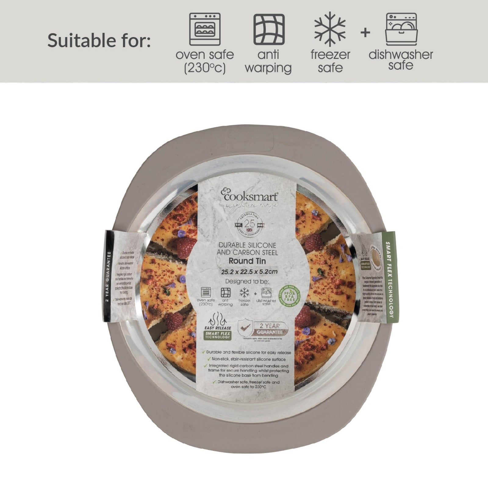 Smart Flex Round Tin - Smart Flex Round Tin Sterling Home 2