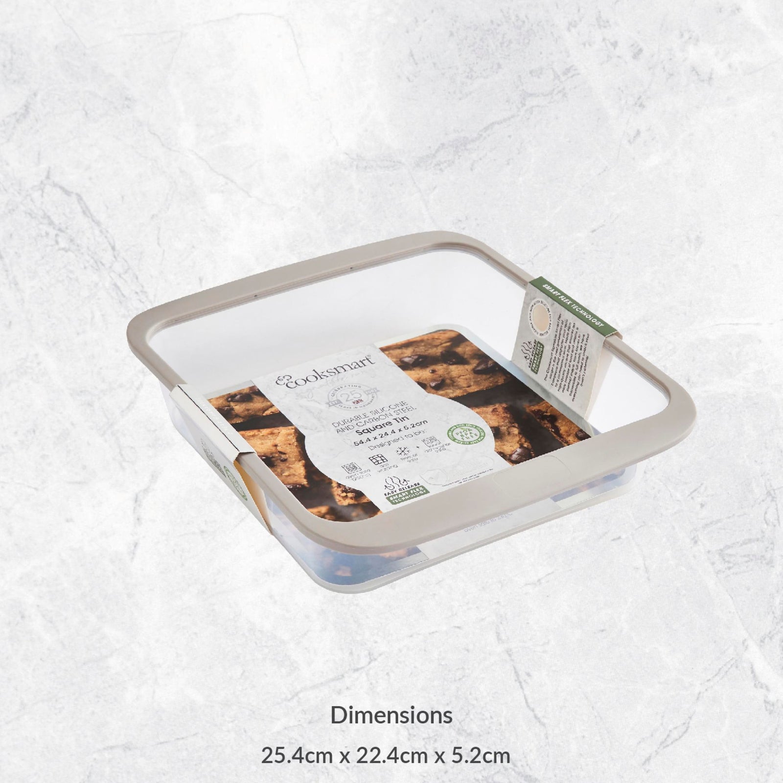 Smart Flex Square Tin - Smart Flex Square Tin Sterling Home 2