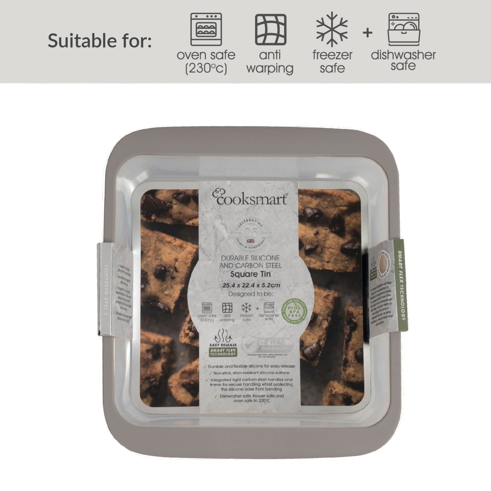 Smart Flex Square Tin - Smart Flex Square Tin Sterling Home 3