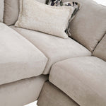 Amour Corner Standard Back Sofa - Corner Group with Stool Chaise Left Grade A - Left Hand Facing Sterling Home 5