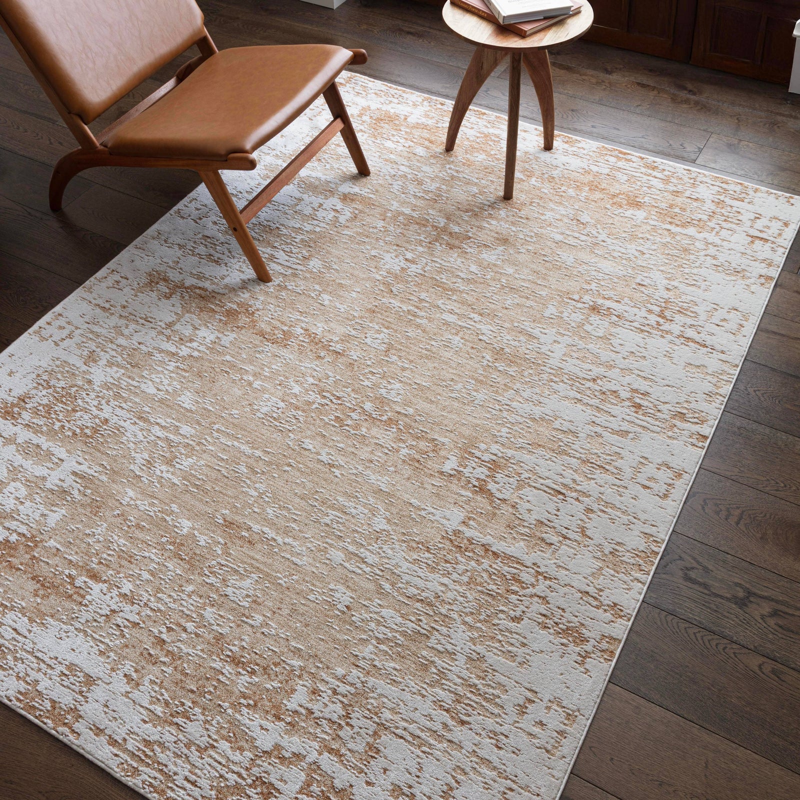 Amari Orange Rug - AN03 120 x 160cm - 120cm x 160cm