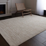 Amari Beige Grid Rug - AN10 120 x 160cm - 120cm x 160cm