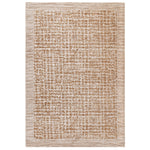 Amari Orange Grid Rug - AN11 120 x 160cm - 120cm x 160cm