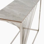 Atalanta Console Table - Console Table Sintered Stone / Stainless Steel Tables Sterling Home 4