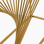 Atalanta Console Table - Console Table Sintered Stone / Chrome Gold Tables Sterling Home 4