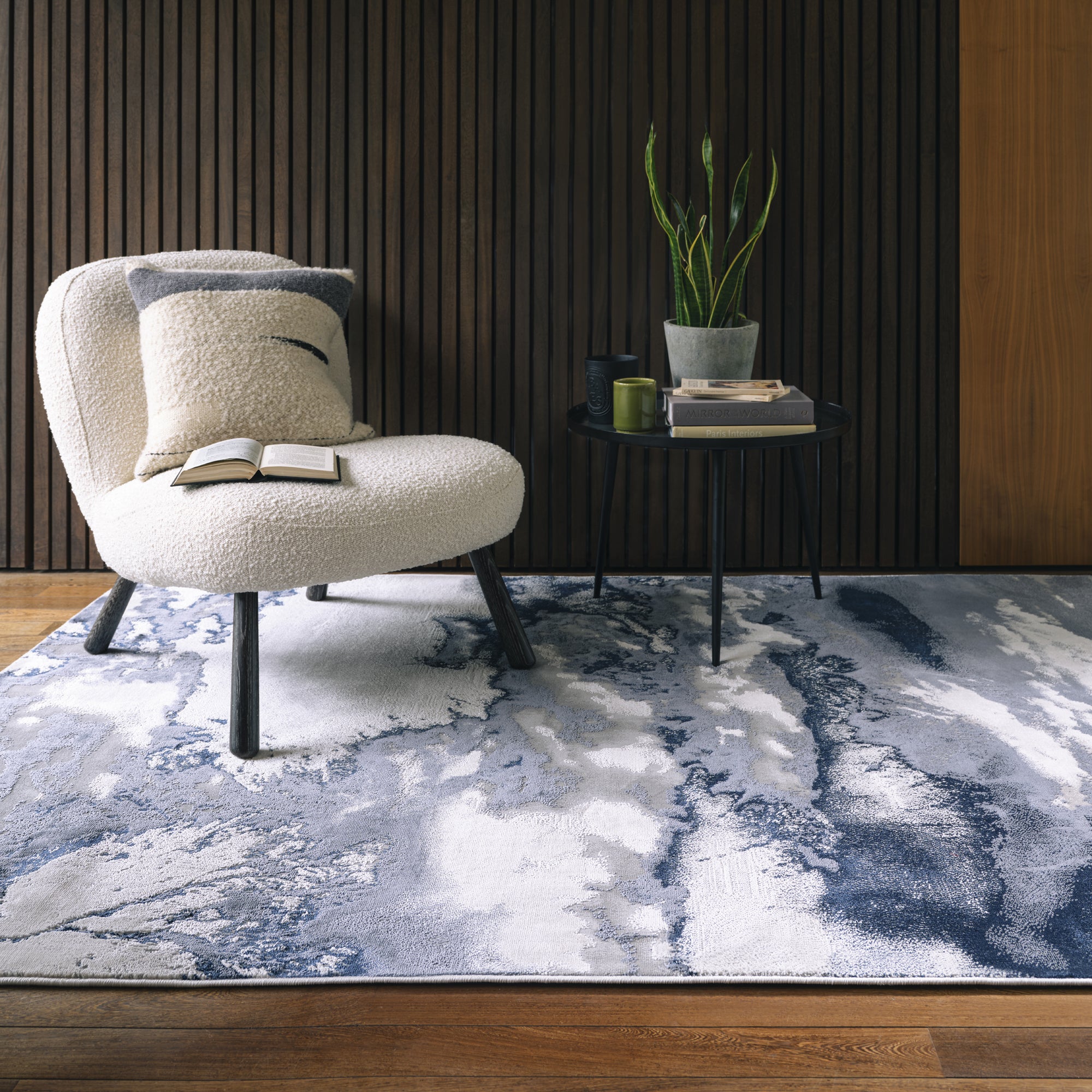 Amelia Storm Rug - AU20 Storm - 160cm x 230cm Sterling Home 2