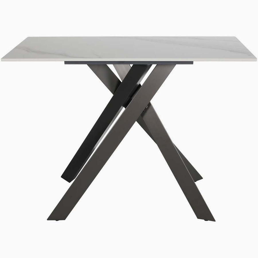 Avalon Console Table - Console Table Sintered Stone / Satin Grey Tables Sterling Home 1