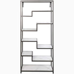 Avalon Display Unit - Display Unit Sintered Stone / Satin Grey Storage Sterling Home 1