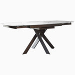 Avalon Motion Dining Table - Motion Dining Table 120/190cm Sintered Stone / Satin Grey - 120cm Tables Sterling Home 3