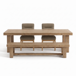 Origins Dining Table, 2 Avery Dining Chairs & Bench Set Dining Sets Sterling Home 1