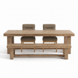 Origins Dining Table, 2 Avery Dining Chairs & Bench Set