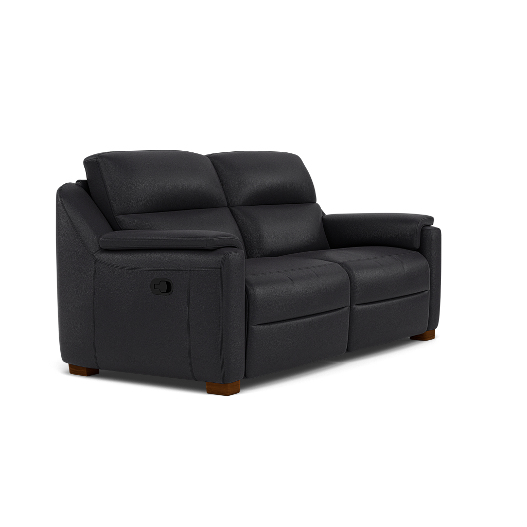 Avila 2 Seater Recliner Sofa - Sofa 2 Elec Recliners Cat 66 — 7603 - Gricio Antracite, gallery image 1