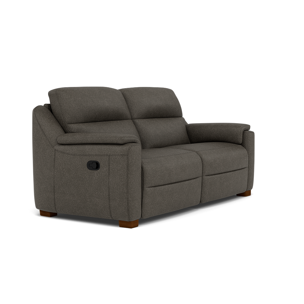 Avila 2 Seater Recliner Sofa - Sofa 2 Elec Recliners Cat 66 — 7613 - Lava, gallery image 1