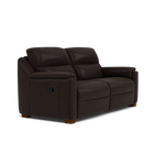 Avila 2 Seater Recliner Sofa - Sofa 2 Elec Recliners Cat 66 — 7614 - Dark Brown, gallery image 1