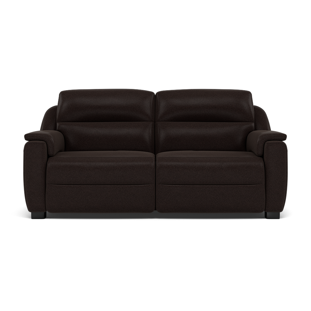 Avila 2 Seater Sofa - Sofa Cat 66 2 Seater Sofas Sterling Home 4 7614 - Dark Brown