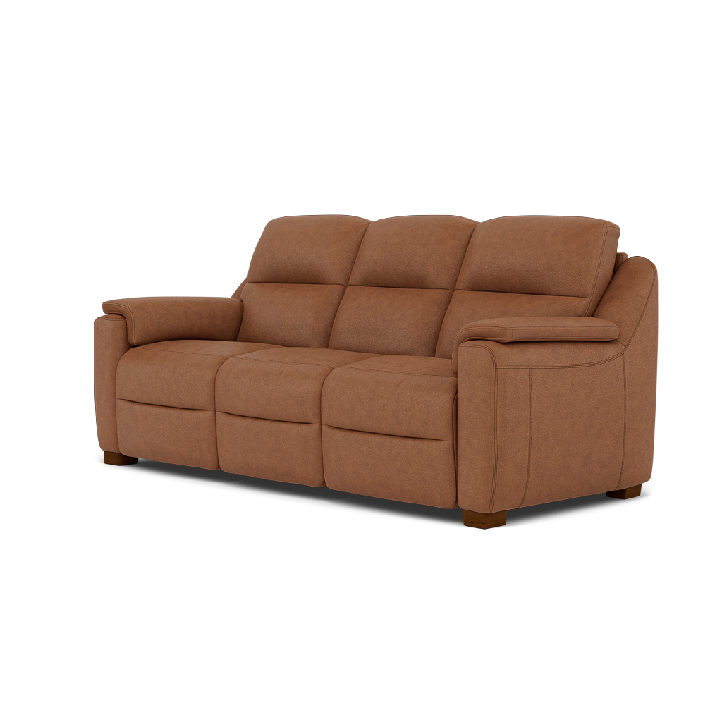 Avila 3 Seater Sofa - Large Sofa Cat 66 — 7612 - Cognac, gallery image 3