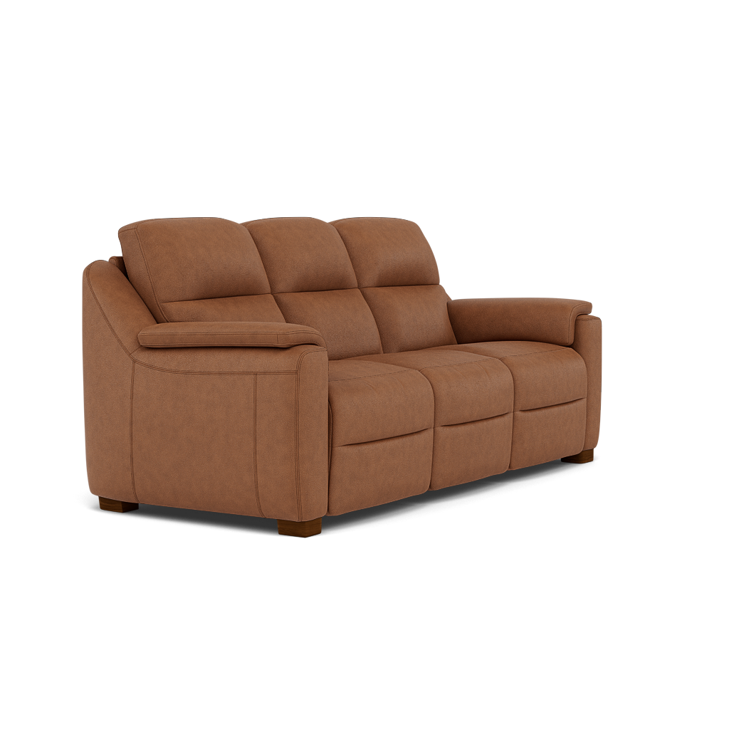 Avila 3 Seater Sofa - Large Sofa Cat 66 — 7612 - Cognac, gallery image 1