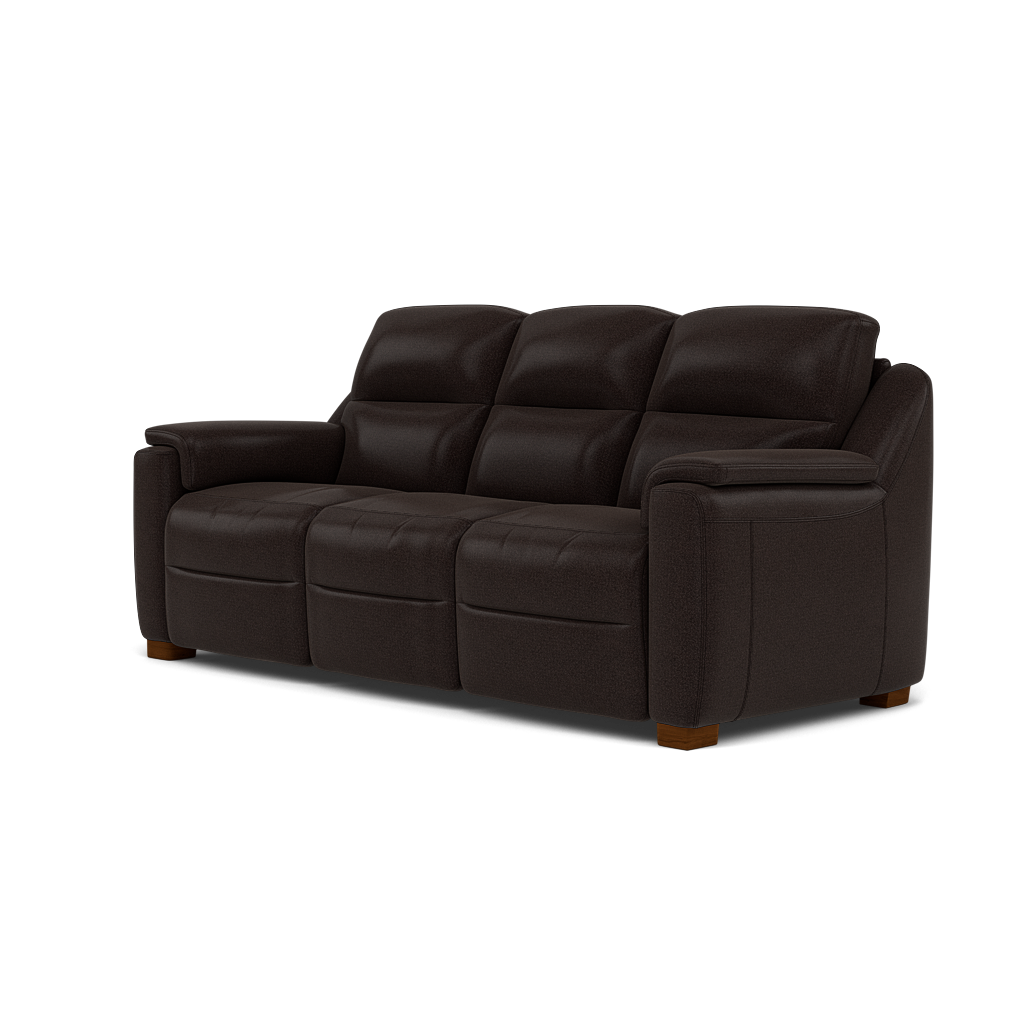 Avila 3 Seater Sofa - Large Sofa Cat 66 — 7614 - Dark Brown, gallery image 3