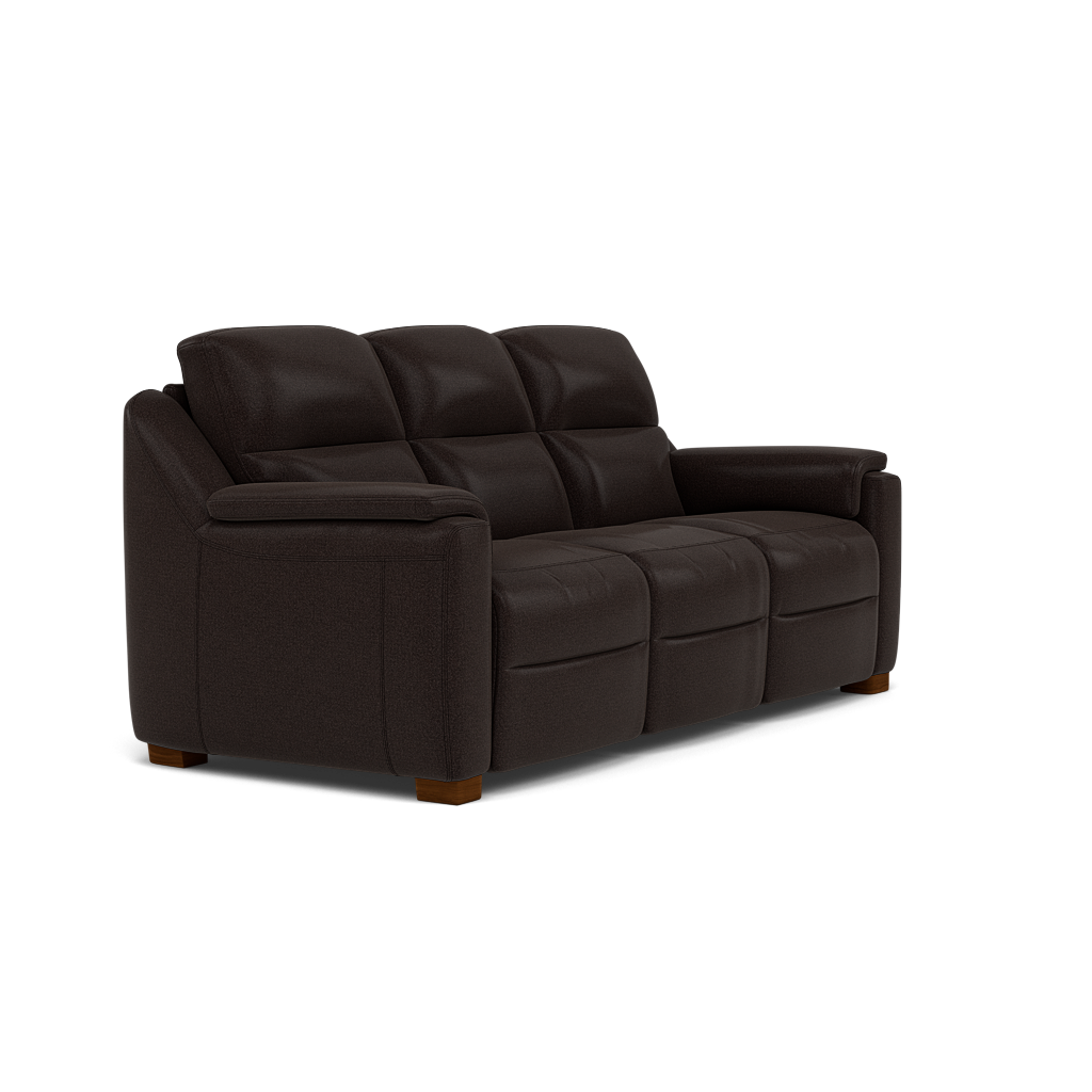Avila 3 Seater Sofa - Large Sofa Cat 66 — 7614 - Dark Brown, gallery image 1