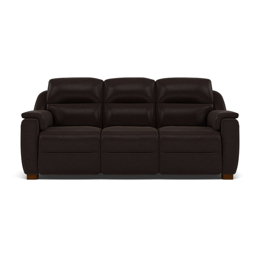 Avila 3 Seater Sofa - Large Sofa Cat 66 3 Seater Sofas Sterling Home 4 7614 - Dark Brown