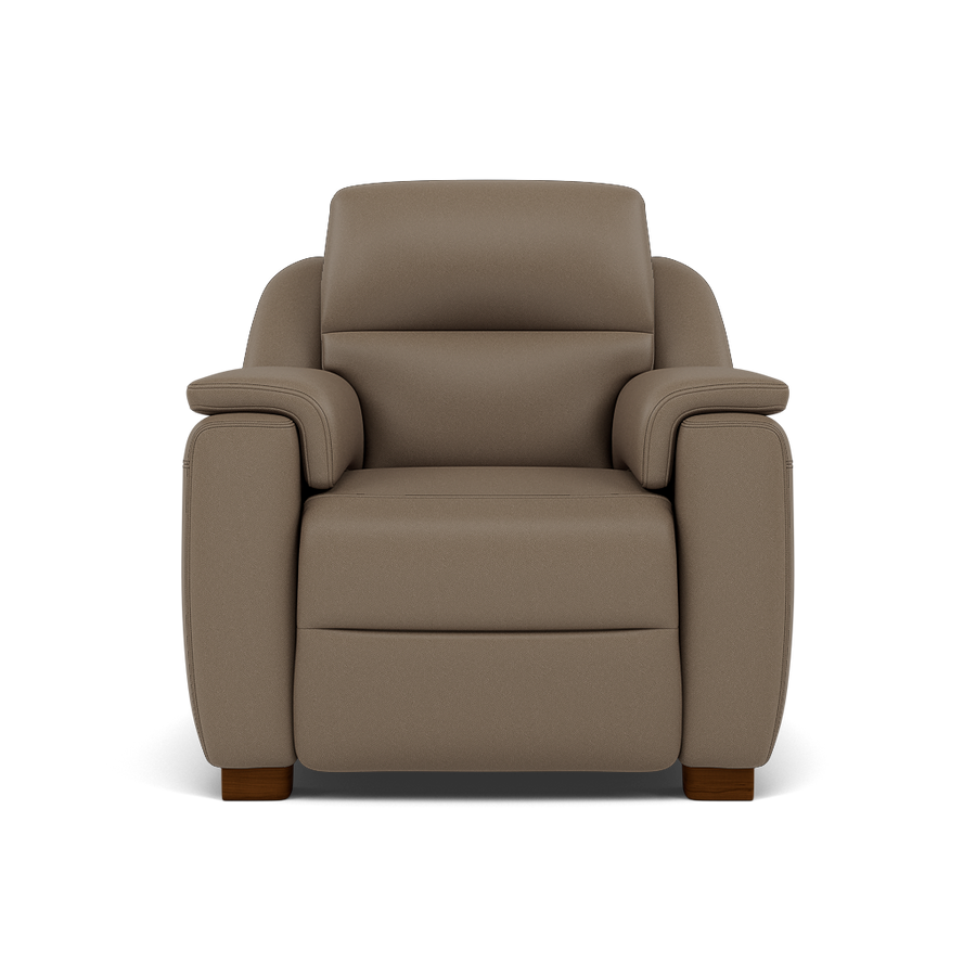 Avila Recliner Armchair - Armchair Elec Recliner Cat 40 Armchairs Sterling Home 7404 - Mud 2