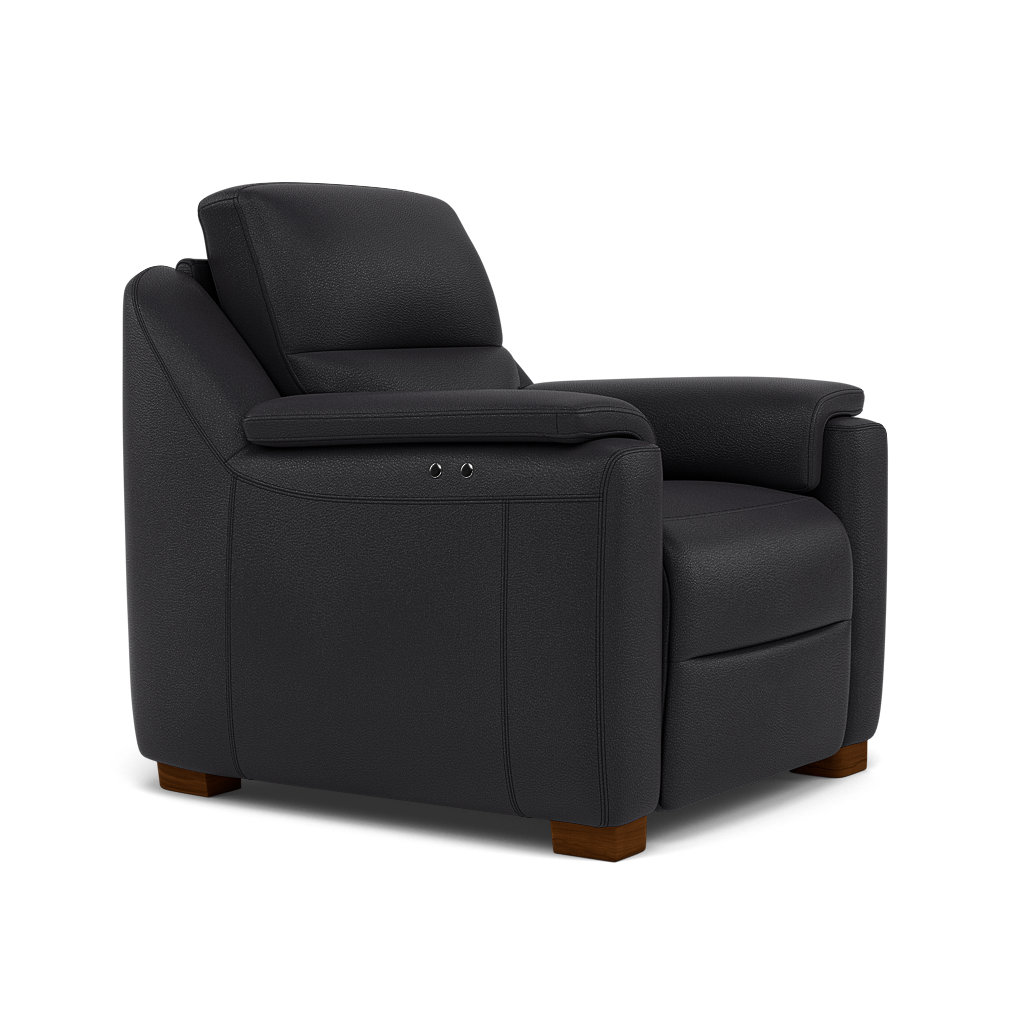 Avila Recliner Armchair - Armchair Elec Recliner Cat 66 — 7603 - Gricio Antracite, gallery image 1