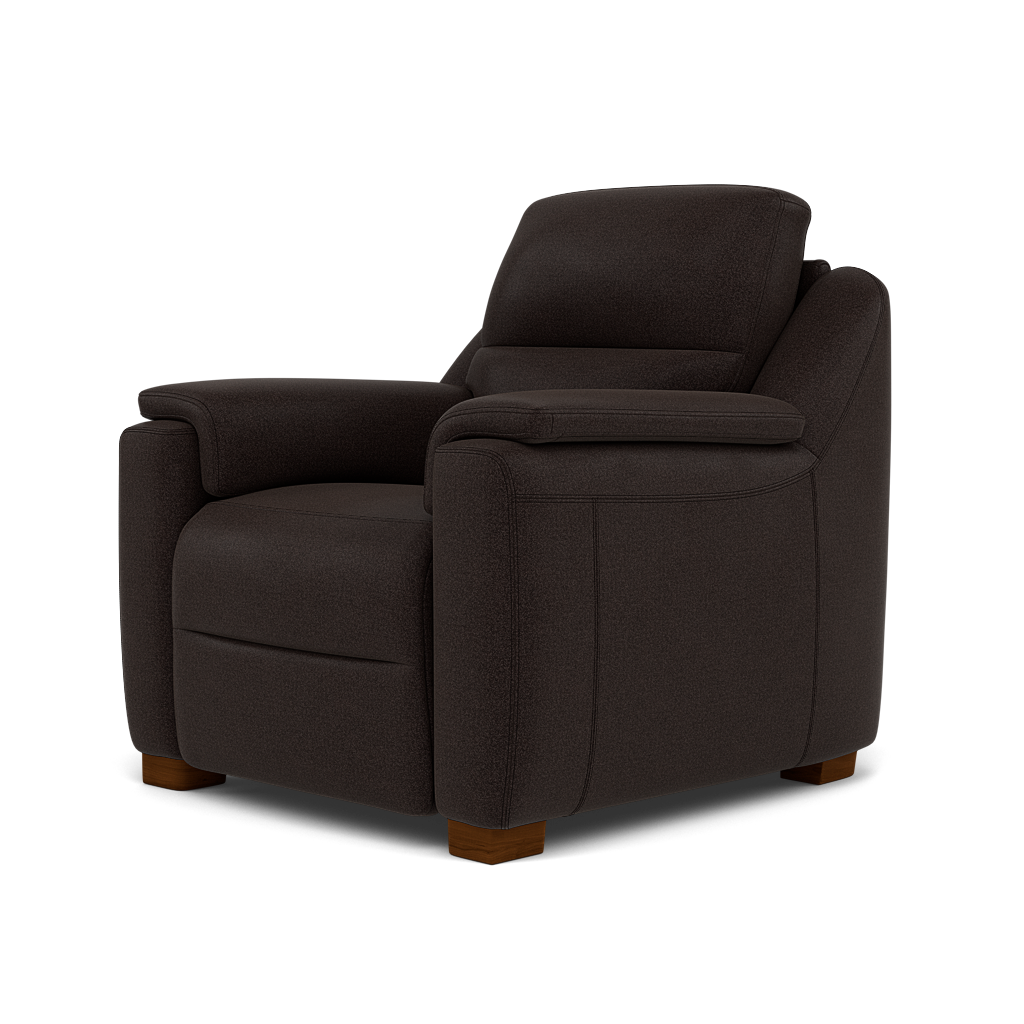 Avila Recliner Armchair - Armchair Elec Recliner Cat 66 — 7614 - Dark Brown, gallery image 3