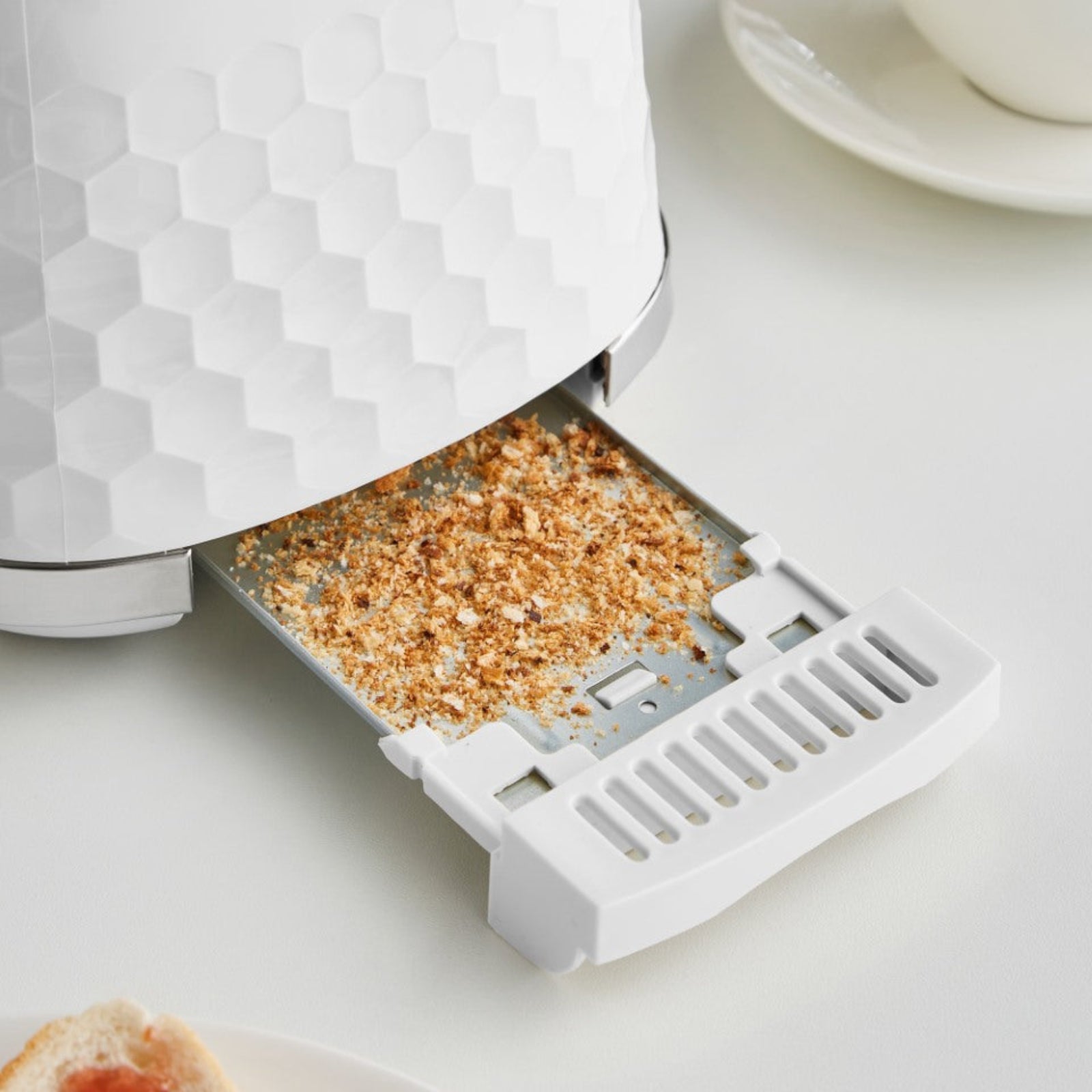 Hive White 2 Slice Toaster Sterling Home 3