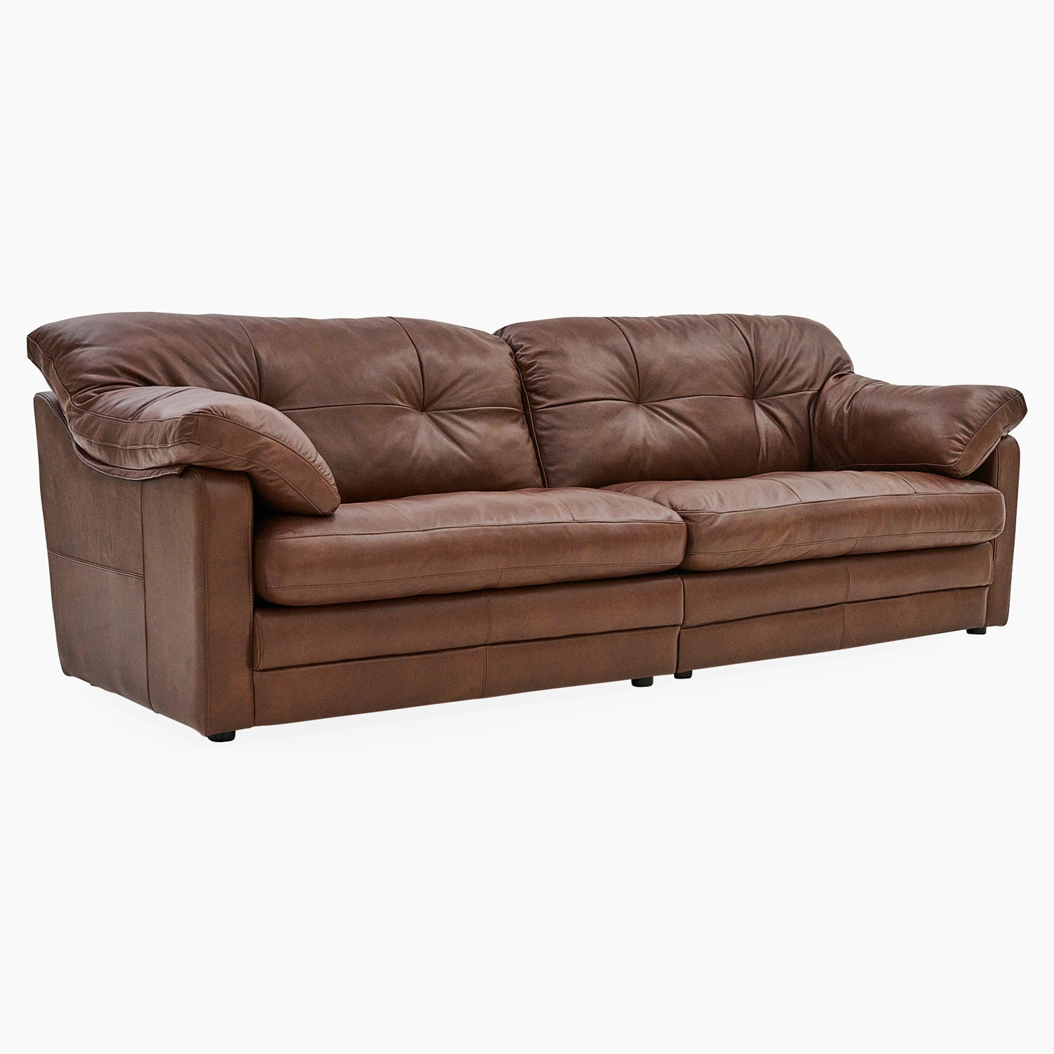 Alexander & James Bailey 4 Seater Sofa - 4 Seater Split Sofa Grade B Leather Sofas Sterling Home 3