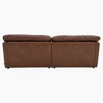 Alexander & James Bailey 4 Seater Sofa - 4 Seater Split Sofa Grade A Leather Sterling Home 6